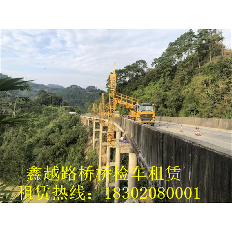 22米桁架式桥梁检测车使用的操作流程